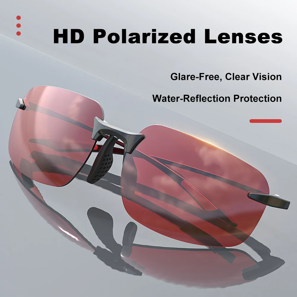 Polarized Fishing Glasses Ultra-Light 12g Sunglasses Day & Night UV Protection Anti-Glare High Transparency
Polarized Fishing Glasses Ultra-Light 12g Sunglasses Day & Night UV Protection Anti-Glare High Transparency
