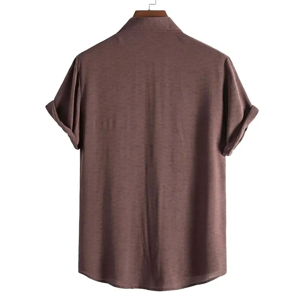 Men's ort Sve Collared irt Youth Summer Loose Fit Thiened Daily Wear Pure Color Casual Faion M Top
Men's ort Sve Collared irt Youth Summer Loose Fit Thiened Daily Wear Pure Color Casual Faion M Top