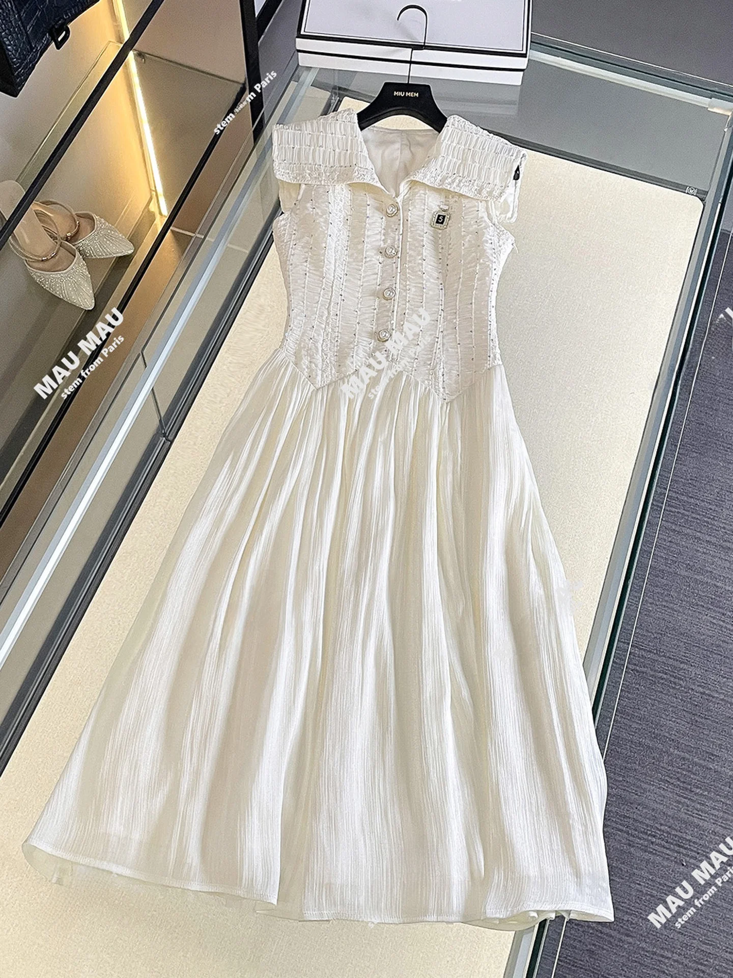 iny Sequin Svel Long Vest Dr Women's Summer Faion High Waist A-Line Simple Sle Commute High Quali Chinese Pr...
iny Sequin Svel Long Vest Dr Women's Summer Faion High Waist A-Line Simple Sle Commute High Quali Chinese Pr...