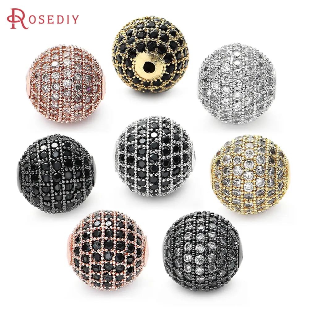 2PCS 12MM Hole 1.8MM Brass and Zircon Ball Spacer Beads Bracelets Beads Jewelry Making Findings Diy Accessories
2PCS 12MM Hole 1.8MM Brass and Zircon Ball Spacer Beads Bracelets Beads Jewelry Making Findings Diy Accessories