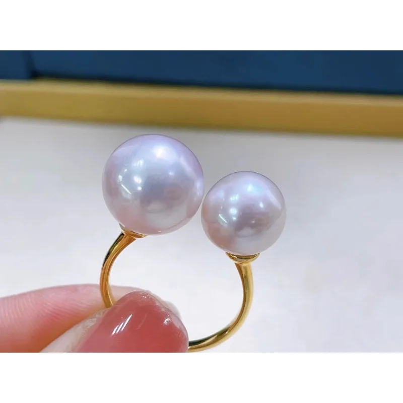 Gorgeous AAAAA 10-11mm Natural South Sea White Round Women's Pearl Ring 925 Silver
Gorgeous AAAAA 10-11mm Natural South Sea White Round Women's Pearl Ring 925 Silver
