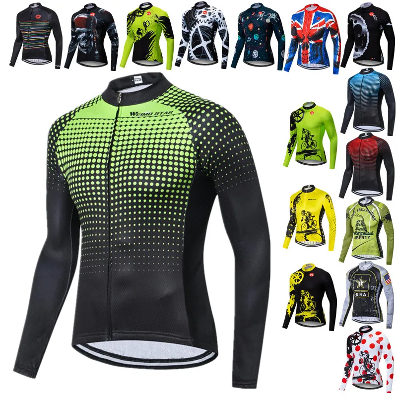 Green Mens Cycling Jersey Long Sleeve Autumn Bike Shirt For Man Cycling Shirt Quick Dry Road Bicycle Tops Mountain Biking Jersey
Green Mens Cycling Jersey Long Sleeve Autumn Bike Shirt For Man Cycling Shirt Quick Dry Road Bicycle Tops Mountain Biking Jersey