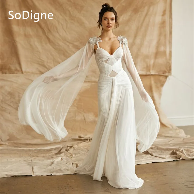 SoDigne Holiday Style Spaghetti Strap Tulle Prom Dresses Ribbons Deep V-Neck Party Dress Charming Cocktail Gowns Customized
SoDigne Holiday Style Spaghetti Strap Tulle Prom Dresses Ribbons Deep V-Neck Party Dress Charming Cocktail Gowns Customized