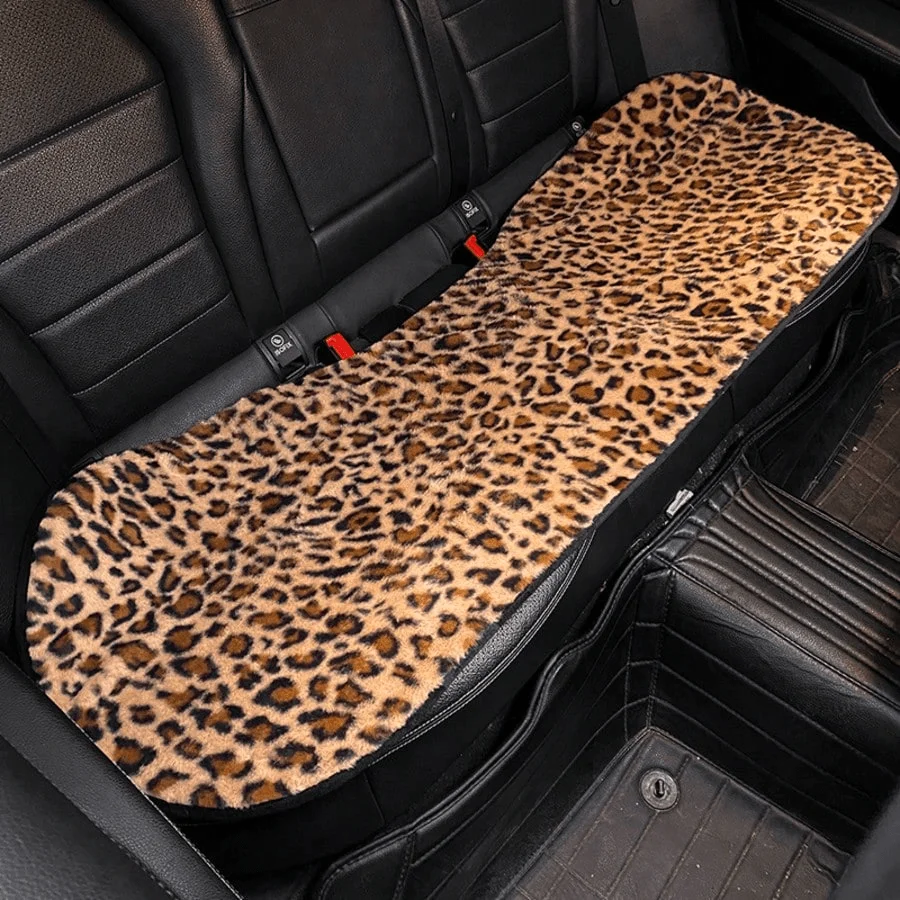 Leopard Print Car Seat Cover Soft Plush Universal Fit For Sedan SUV Truck
Leopard Print Car Seat Cover Soft Plush Universal Fit For Sedan SUV Truck