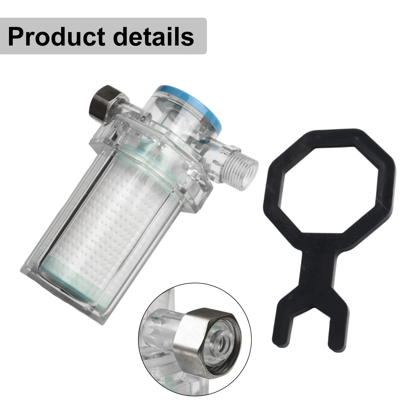 Built-in Pp Filter Water Purifier Shower Water Small For Washing Machine Water Heater Shower Household PP Cotton
Built-in Pp Filter Water Purifier Shower Water Small For Washing Machine Water Heater Shower Household PP Cotton