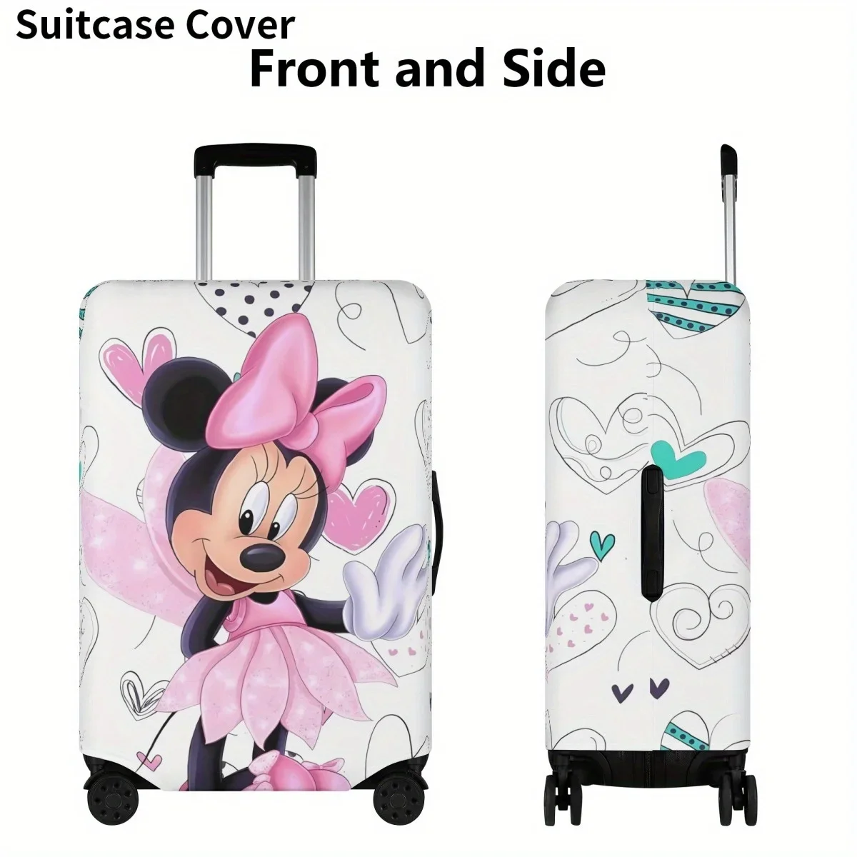 Милый чемодан с рисунком Микки Мауса и чехол для дорожной сумки с мультяшным рисунком, утолщенный дорожный чехол с защитой от царапин
Милый чемодан с рисунком Микки Мауса и чехол для дорожной сумки с мультяшным рисунком, утолщенный дорожный чехол с защитой от царапин