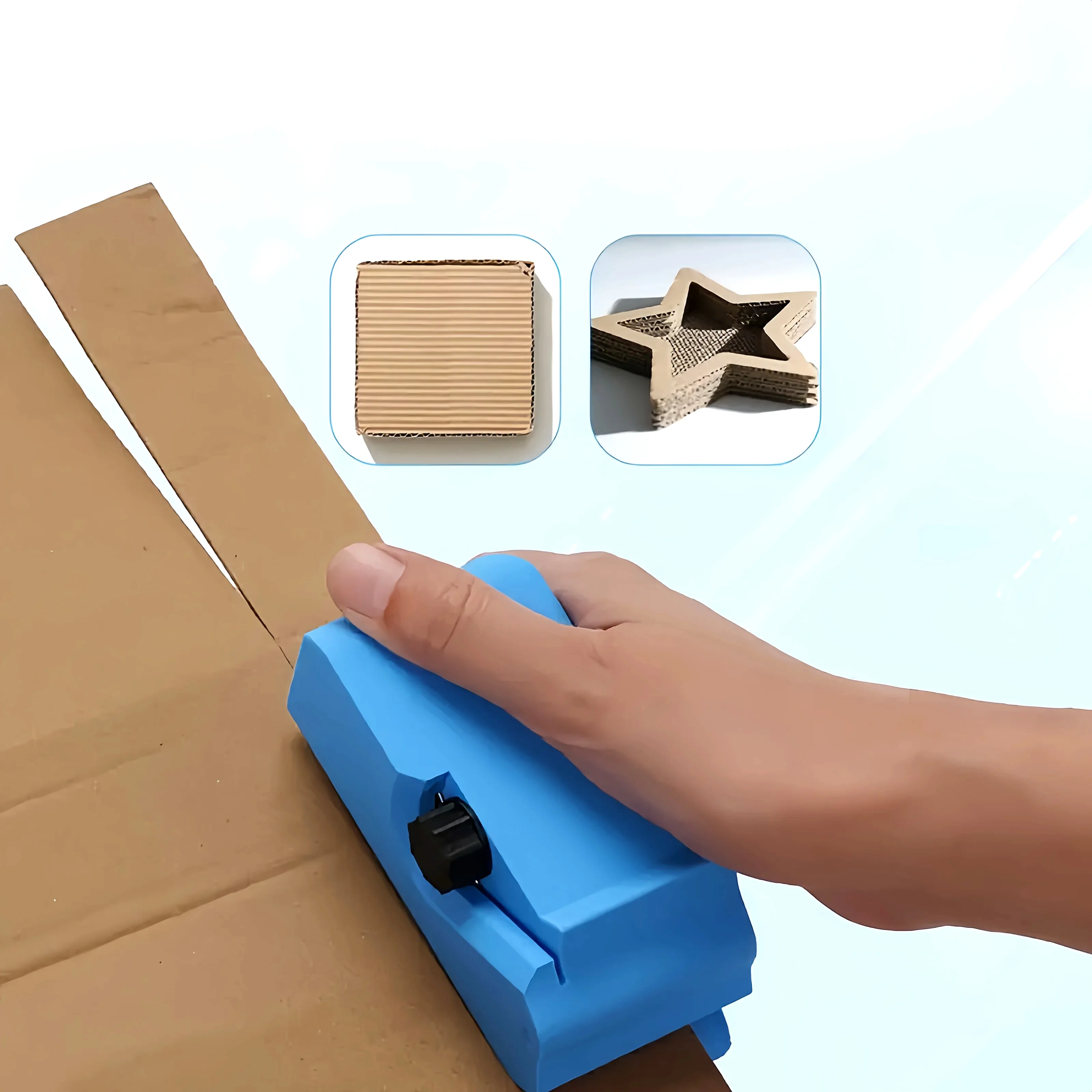 New Multi-Functional DIY Cardboard Cutting Tool, Manual Paper Cutter With Sharp Edge for Crafting Cat Scratchers And Pet Boxes
New Multi-Functional DIY Cardboard Cutting Tool, Manual Paper Cutter With Sharp Edge for Crafting Cat Scratchers And Pet Boxes