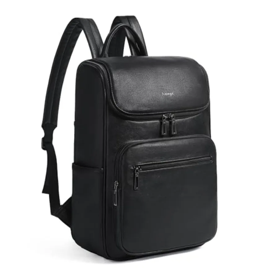 leather travel backpack for men and women, flap top laptop backpack fits 17.0 inch computer with luggage strap and separate pad
leather travel backpack for men and women, flap top laptop backpack fits 17.0 inch computer with luggage strap and separate pad