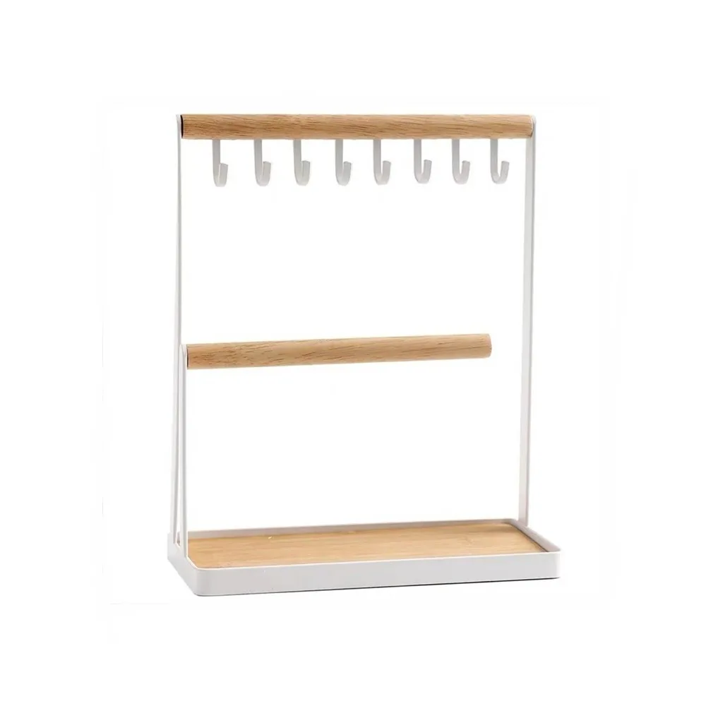 New Hanging Jewelry Display Rack Storage Tray Space-saving Jewelry Display Frame 2-Tier Design T-shaped Holder Jewelry Organizer
New Hanging Jewelry Display Rack Storage Tray Space-saving Jewelry Display Frame 2-Tier Design T-shaped Holder Jewelry Organizer