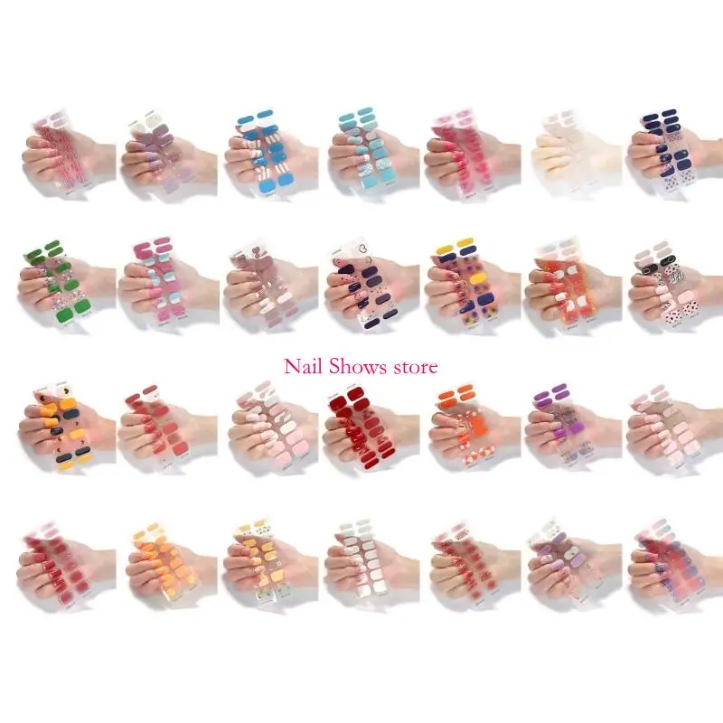 E0BC 16Pcs Self-Adhesive Wraps, Gel Polish Strips Full Wraps Polish Stickers Gel Strips Gel Stickers
E0BC 16Pcs Self-Adhesive Wraps, Gel Polish Strips Full Wraps Polish Stickers Gel Strips Gel Stickers