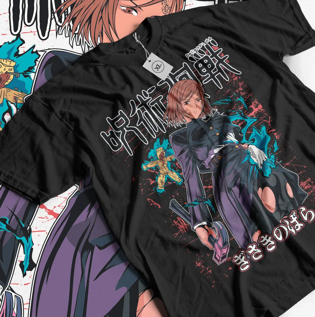 Футболка Nobara Jujutsu Kaisen Kugisaki Yuji Mahito, подарочная эксклюзивная рубашка всех размеров 
Футболка Nobara Jujutsu Kaisen Kugisaki Yuji Mahito, подарочная эксклюзивная рубашка всех размеров