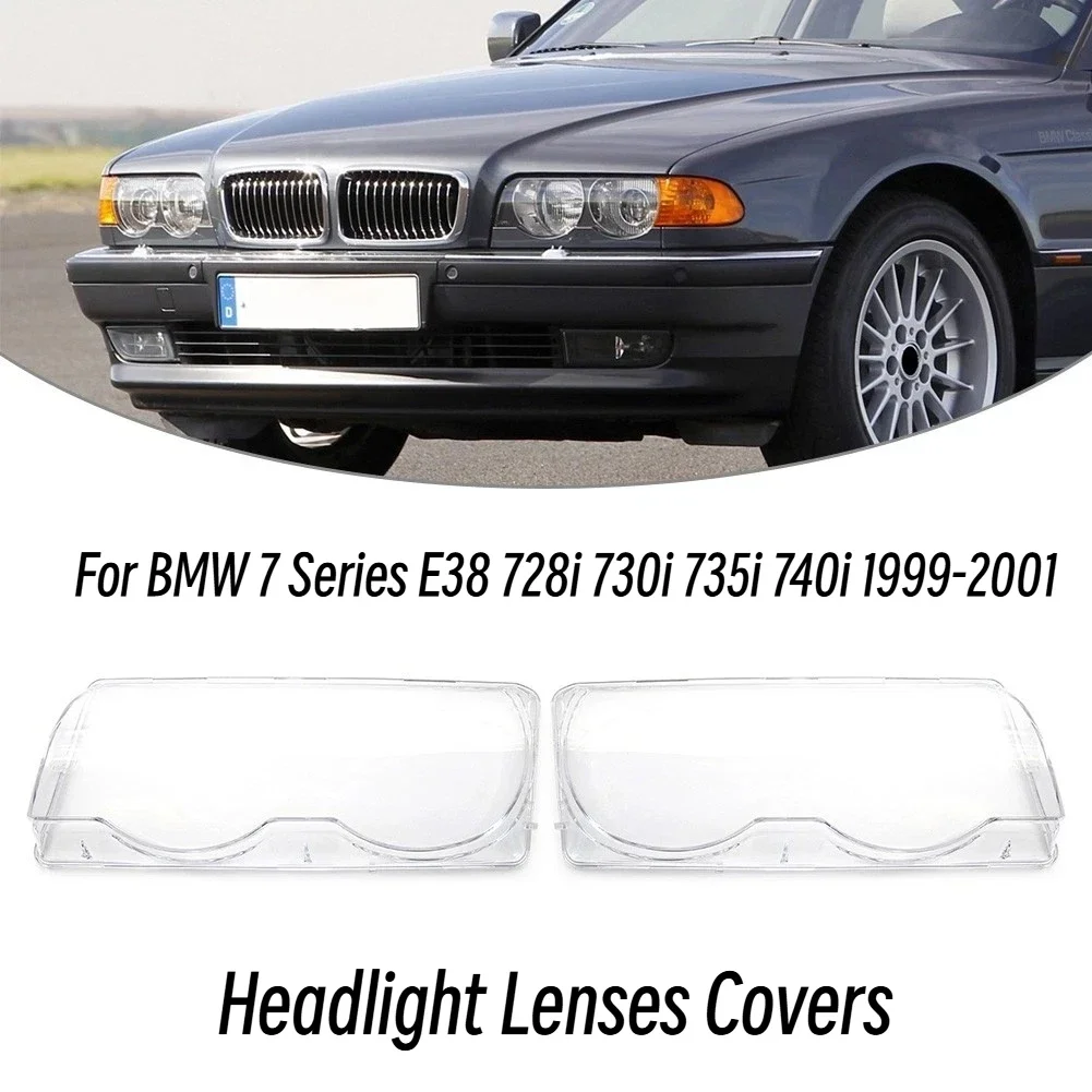Pair Headlight Cover Headlamp Lens Cover Replace For B MW 7-Series E38 728i 730i 735i 740i 2000 2001 Headlamp Cover Lampshade
Pair Headlight Cover Headlamp Lens Cover Replace For B MW 7-Series E38 728i 730i 735i 740i 2000 2001 Headlamp Cover Lampshade