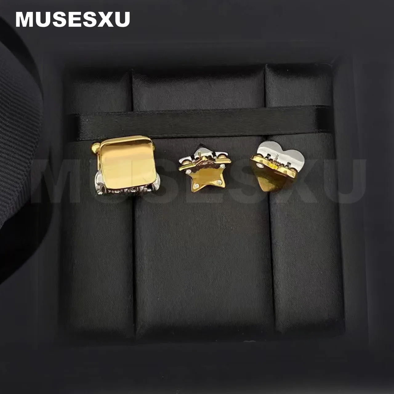 2022 Jewelry & Accessories Love & Star & Hollow Square Small Grasping Clip 3-Piece Set Hairpin For Women's Party Gift
2022 Jewelry & Accessories Love & Star & Hollow Square Small Grasping Clip 3-Piece Set Hairpin For Women's Party Gift