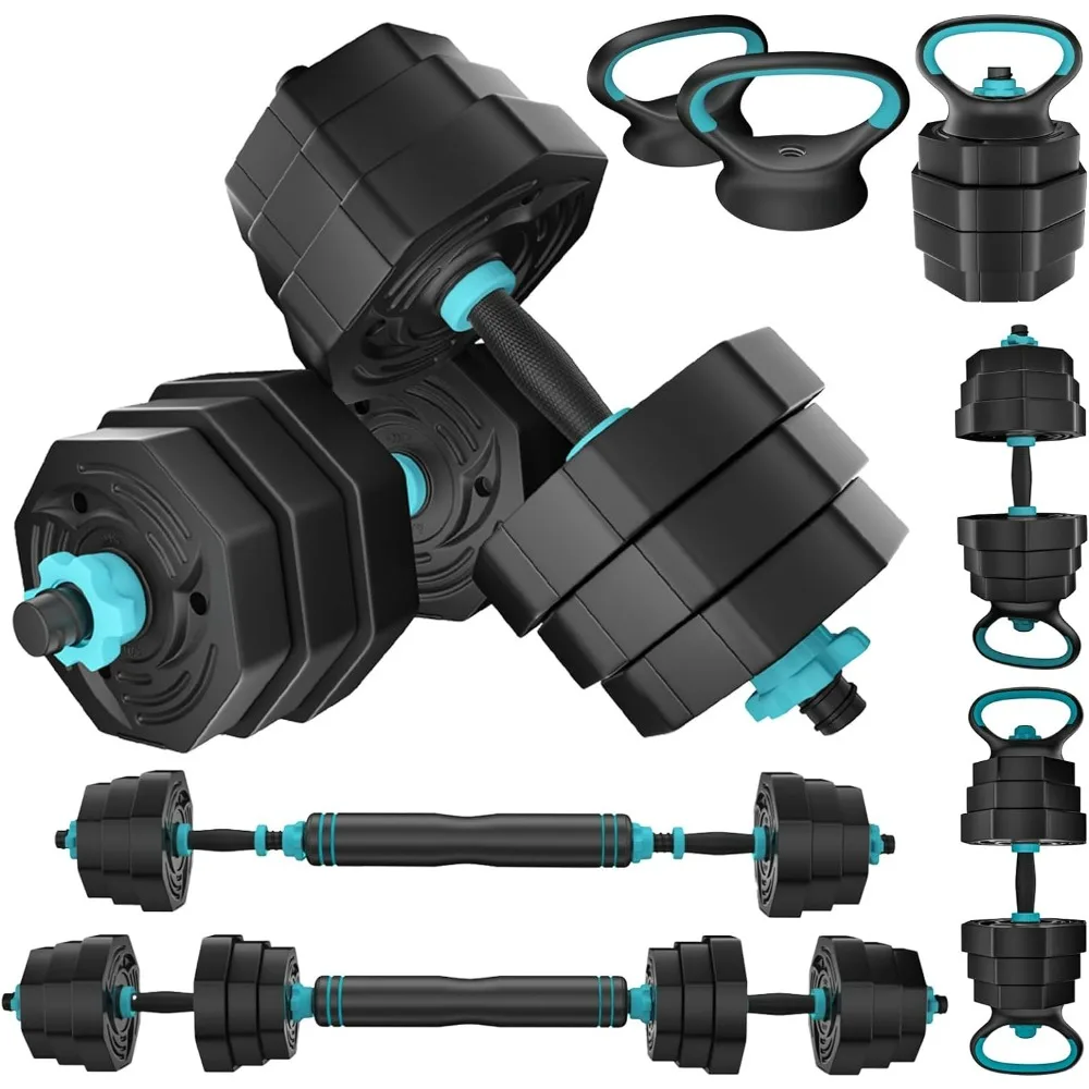 Adjustable Dumbbells Weights Set 44Lb,3 in 1 Free Weights Barbells with Connector
Adjustable Dumbbells Weights Set 44Lb,3 in 1 Free Weights Barbells with Connector