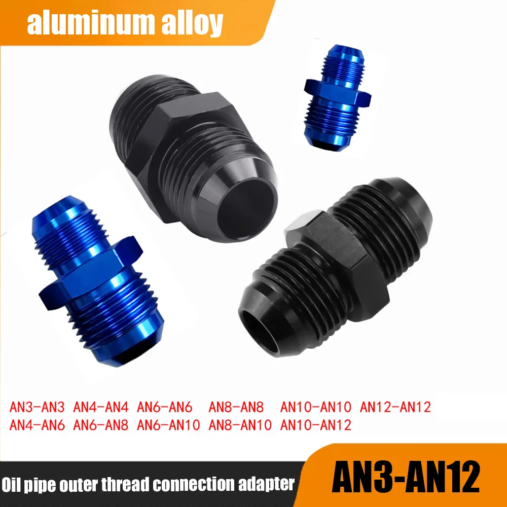 Car modification oil cold joint AN3-AN12 joint aluminum alloy oil pipe joint oil pipe outer wire connection adapter blue black
Car modification oil cold joint AN3-AN12 joint aluminum alloy oil pipe joint oil pipe outer wire connection adapter blue black