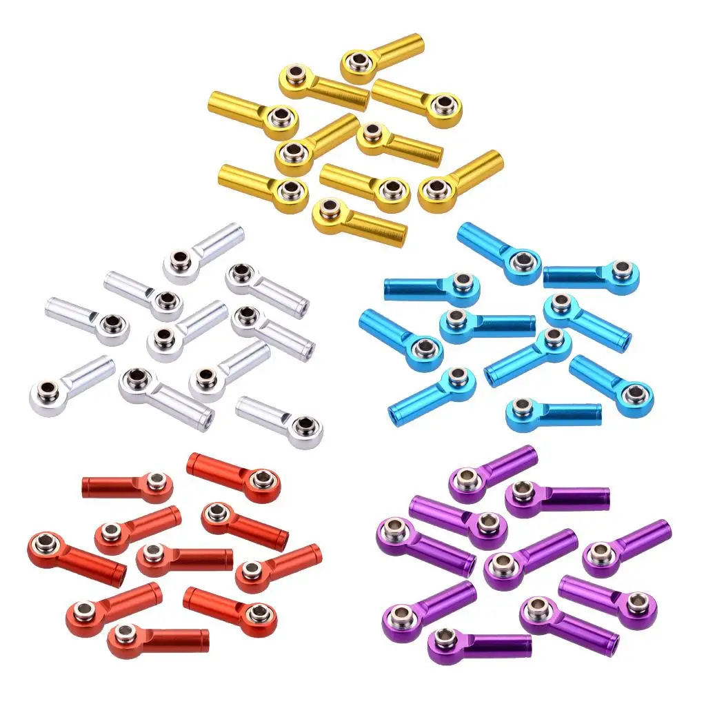 RC Crawler M4 Ball Head Joint Aluminum Alloy Rod End Linkage for 1 10 RC Monster Truck RC4WD D90 SCX10 Car
RC Crawler M4 Ball Head Joint Aluminum Alloy Rod End Linkage for 1 10 RC Monster Truck RC4WD D90 SCX10 Car