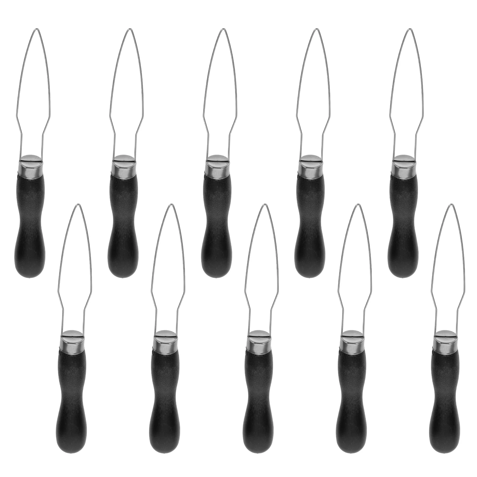 10Pcs Button Assist Tool for Seniors Black Plastic Handle Dressing Guide Shirt Button Fastener Snap Installation 
10Pcs Button Assist Tool for Seniors Black Plastic Handle Dressing Guide Shirt Button Fastener Snap Installation