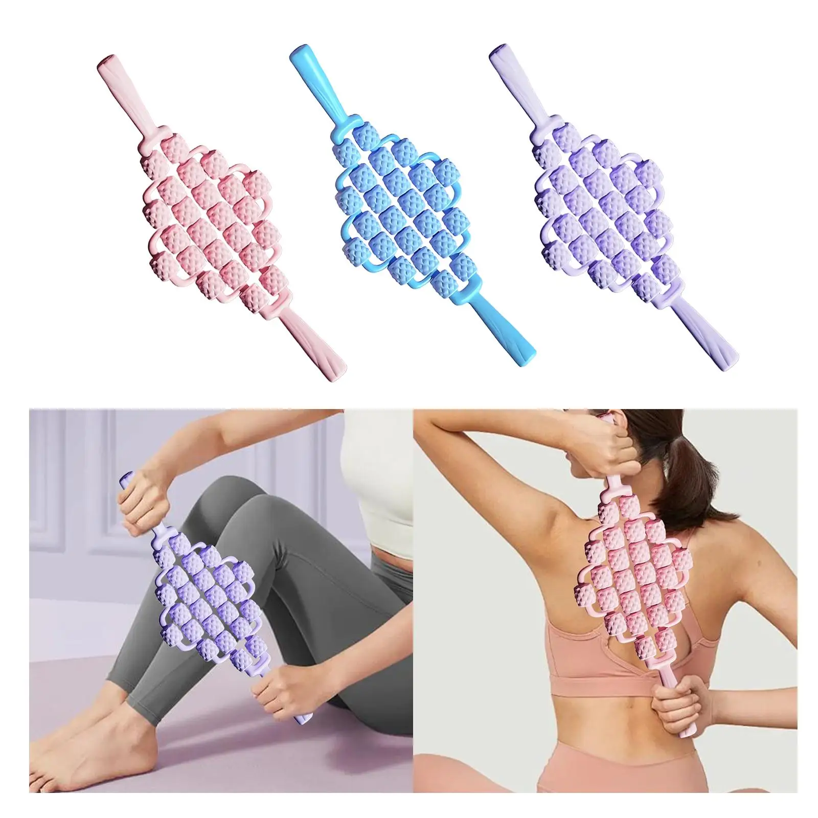 Massage Roller Stick Fitness Handheld Ergonomic Leg Relax Muscle Roller Exercise Massage Tool for Body Arms Calf Yoga Legs
Massage Roller Stick Fitness Handheld Ergonomic Leg Relax Muscle Roller Exercise Massage Tool for Body Arms Calf Yoga Legs