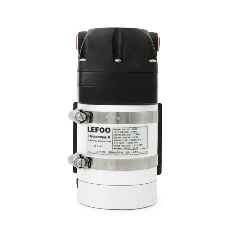 LEFOO New Product Durable High Pressure 36V DC Electric Motor Brushless Water Pump Small Size BLDC Diaphragm Booster Pump
LEFOO New Product Durable High Pressure 36V DC Electric Motor Brushless Water Pump Small Size BLDC Diaphragm Booster Pump