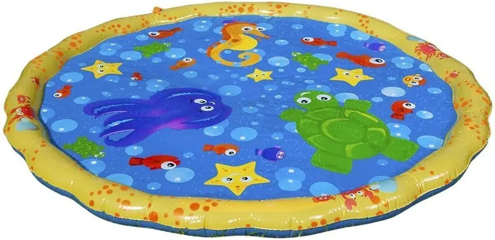 54-Inch Splash & Sprinkle Play Mat for Kids, Fun Water Play
54-Inch Splash & Sprinkle Play Mat for Kids, Fun Water Play