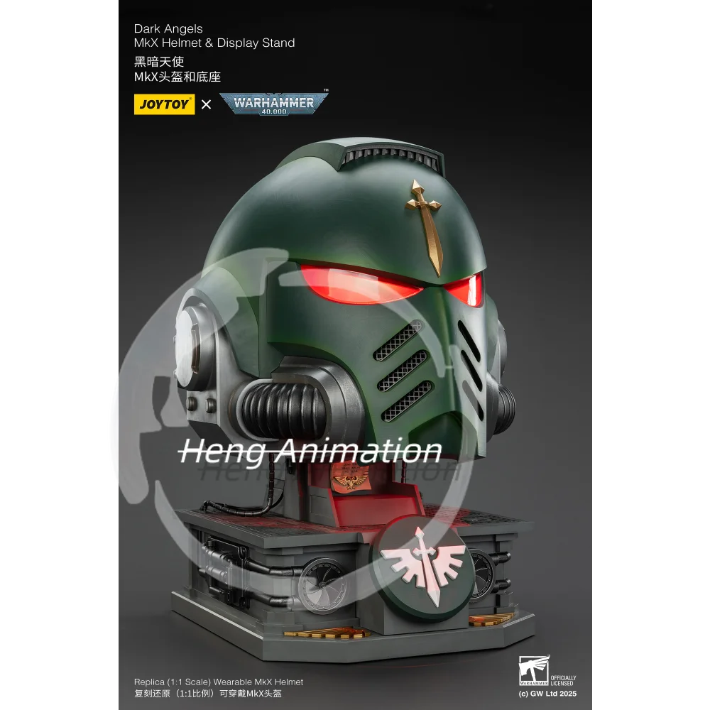 Шлем Warhammer 40 000 Dark Angels MkX и базовый коллекционный дисплей в подарок
Шлем Warhammer 40 000 Dark Angels MkX и базовый коллекционный дисплей в подарок