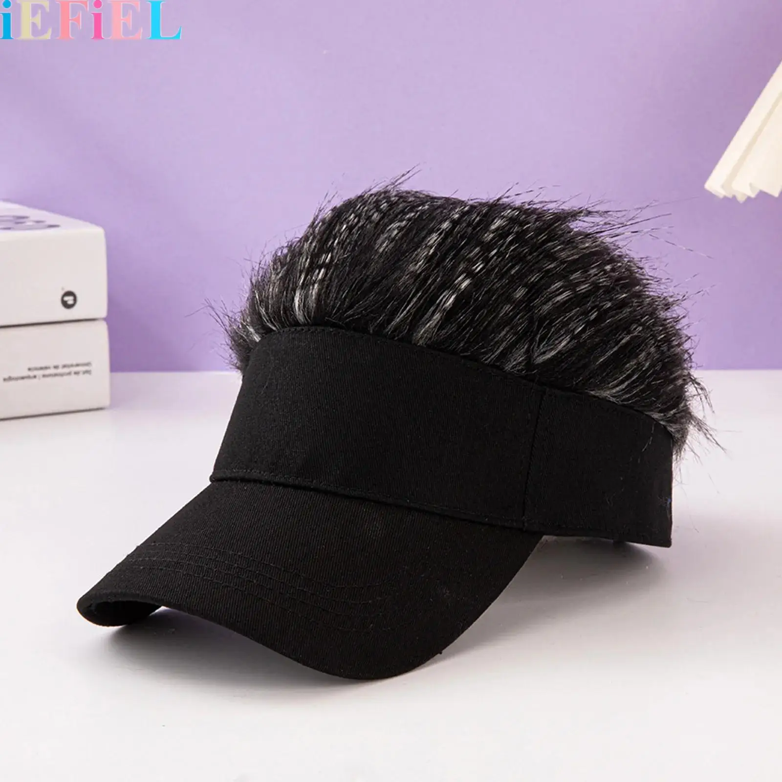 1Pcs Funny Personality Hat Wig Cap Men Baseball Cap with Fake Hairs Sun Hats Novelty Baseball Wig Caps
1Pcs Funny Personality Hat Wig Cap Men Baseball Cap with Fake Hairs Sun Hats Novelty Baseball Wig Caps