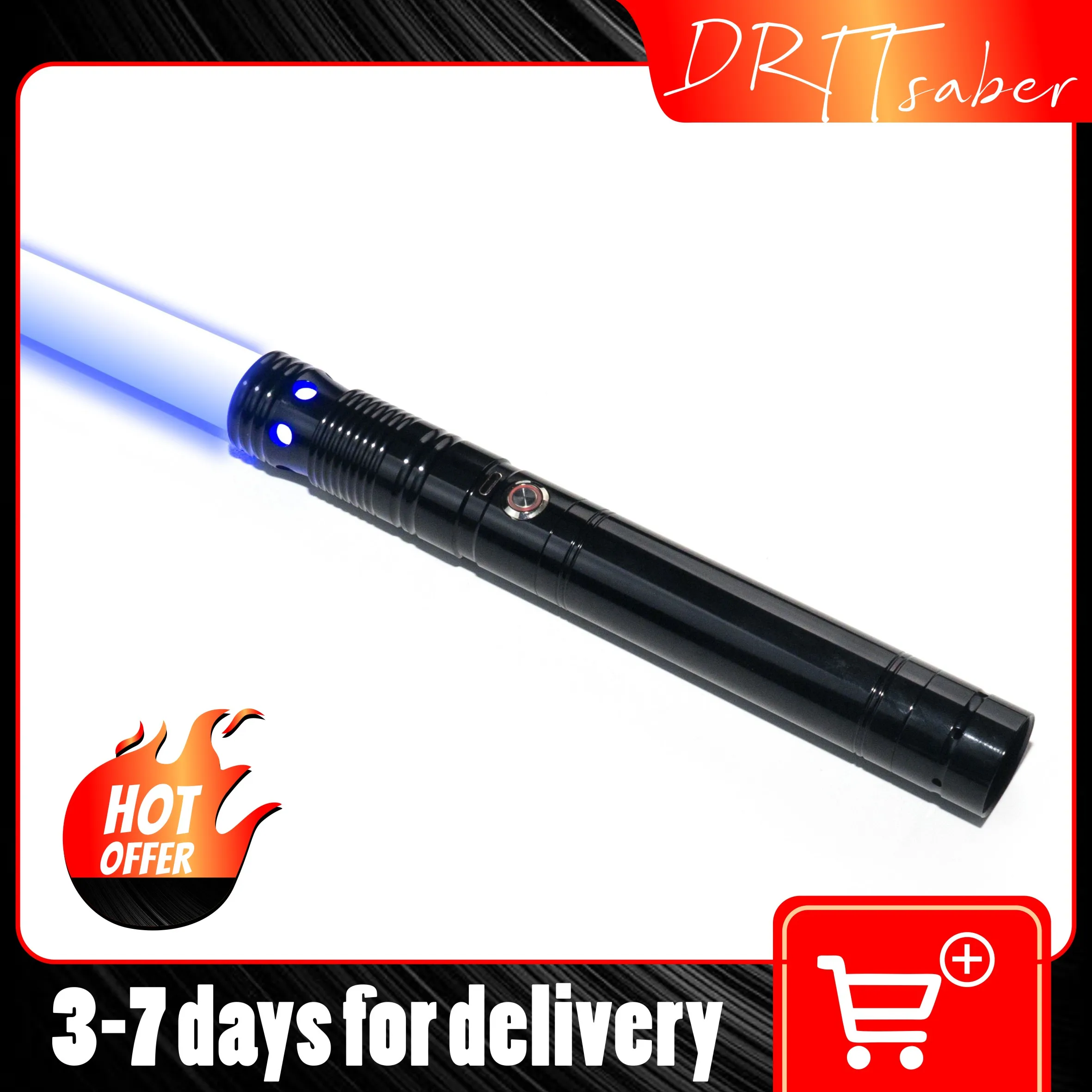 X040-RGB Pixel Smooth Swing Lightsaber Metal Handle Heavy Dueling Colors Change Force Varety Sounds Blaster Laser Sword Toys
X040-RGB Pixel Smooth Swing Lightsaber Metal Handle Heavy Dueling Colors Change Force Varety Sounds Blaster Laser Sword Toys