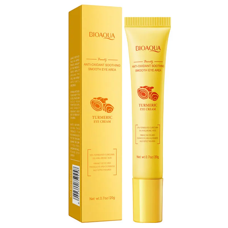 BIOAOUA Turmeric Anti-Oxygen Soothing Eye Cream Anti-Wrinkle Brightening Repel Fine Lines Anti-Dark Circles Eye Care Cream
BIOAOUA Turmeric Anti-Oxygen Soothing Eye Cream Anti-Wrinkle Brightening Repel Fine Lines Anti-Dark Circles Eye Care Cream