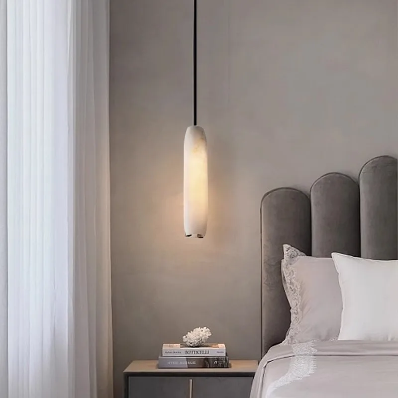 Nordic Foyer Bedroom Oval Minimalist Decorative Brass Marble Small Pendant Light Study Bedside Single Pendant Lamp
Nordic Foyer Bedroom Oval Minimalist Decorative Brass Marble Small Pendant Light Study Bedside Single Pendant Lamp