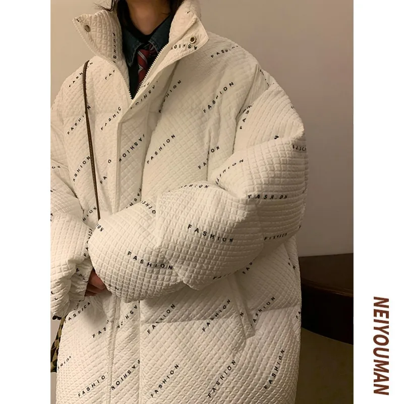 Men's Thiened Cotton Jaet Winter Outerwear Bread Sle Loose Fit Stand Collar down Cotton Coat High-End Feeling Puffer Ja...
Men's Thiened Cotton Jaet Winter Outerwear Bread Sle Loose Fit Stand Collar down Cotton Coat High-End Feeling Puffer Ja...