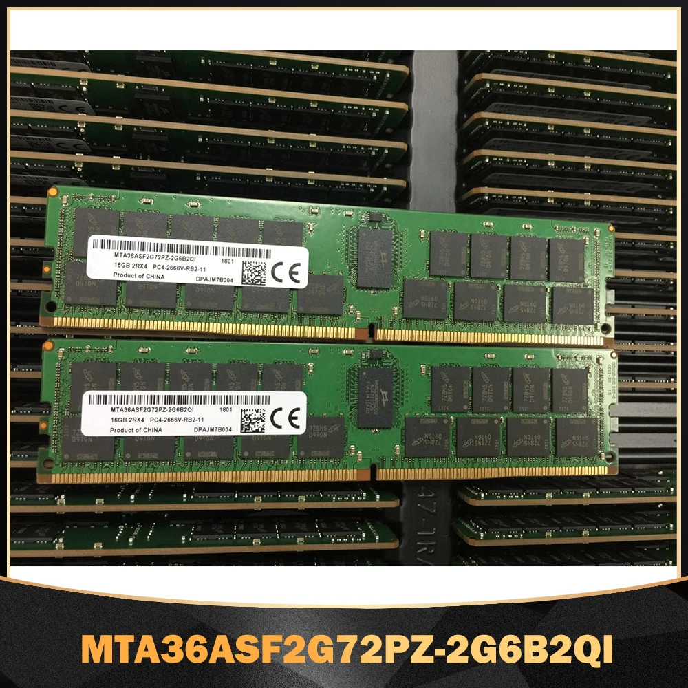 Оперативная память 16 ГБ 16 ГБ 2RX4 PC4-2666V 2666 DDR4 для серверной памяти MT MTA36ASF2G72PZ-2G6B2QI
Оперативная память 16 ГБ 16 ГБ 2RX4 PC4-2666V 2666 DDR4 для серверной памяти MT MTA36ASF2G72PZ-2G6B2QI