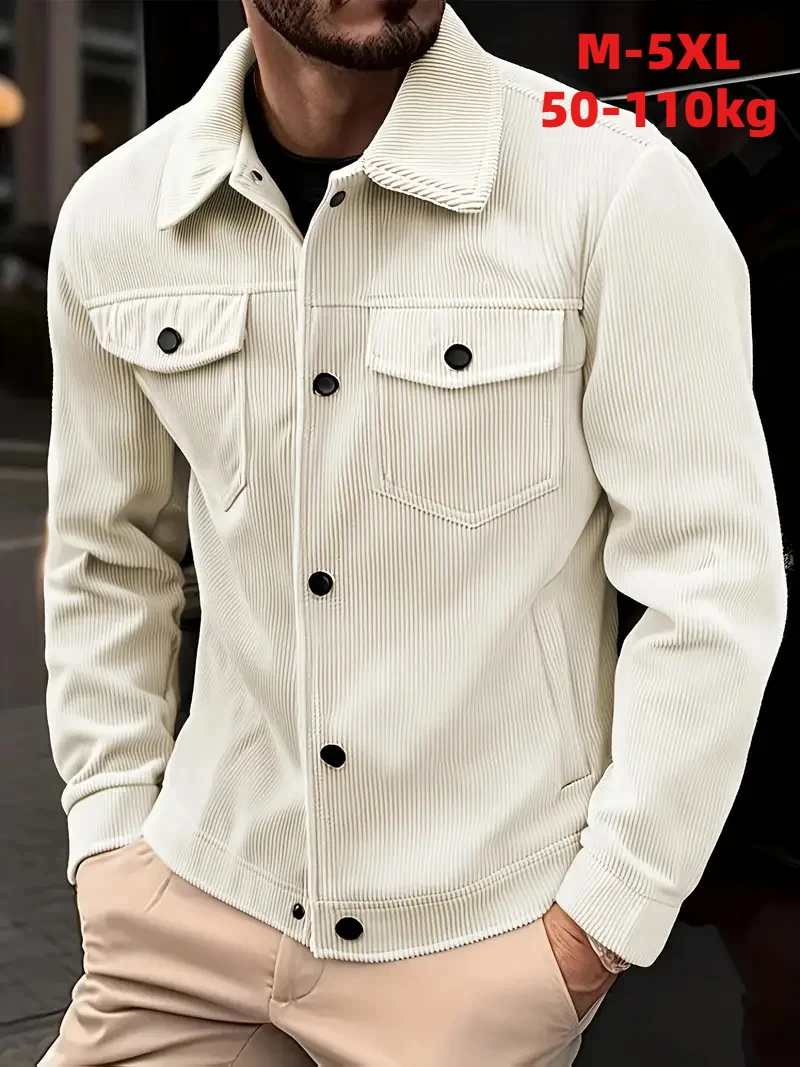 Men's Corduroy Jacket Fashion Casual Solid Color Versatile Top Outerwear for All Occasions
Men's Corduroy Jacket Fashion Casual Solid Color Versatile Top Outerwear for All Occasions