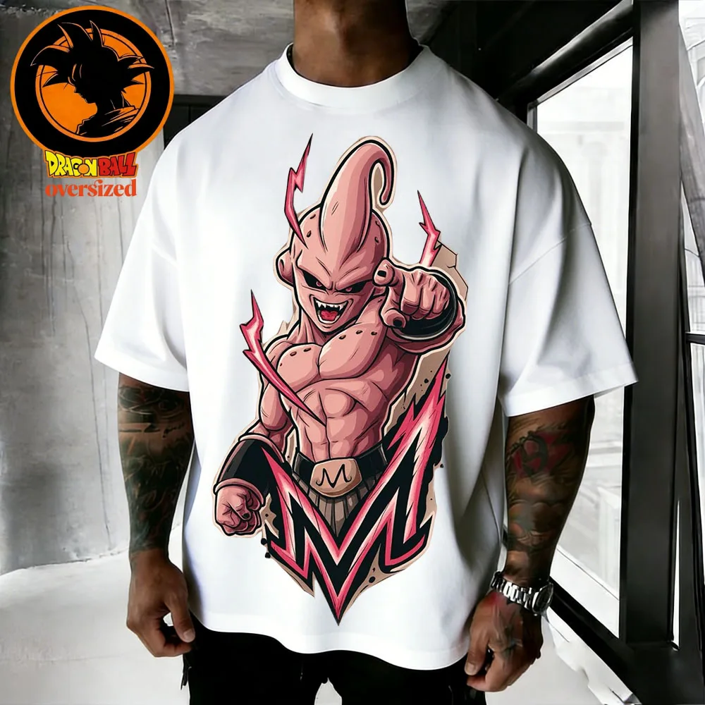 2026 Summer Dragon Ball Retro Pure Cotton Men's T-shirt Evil Magic Man Buo Oversized Casual Shirt Unisex Parent-child Suit
2026 Summer Dragon Ball Retro Pure Cotton Men's T-shirt Evil Magic Man Buo Oversized Casual Shirt Unisex Parent-child Suit