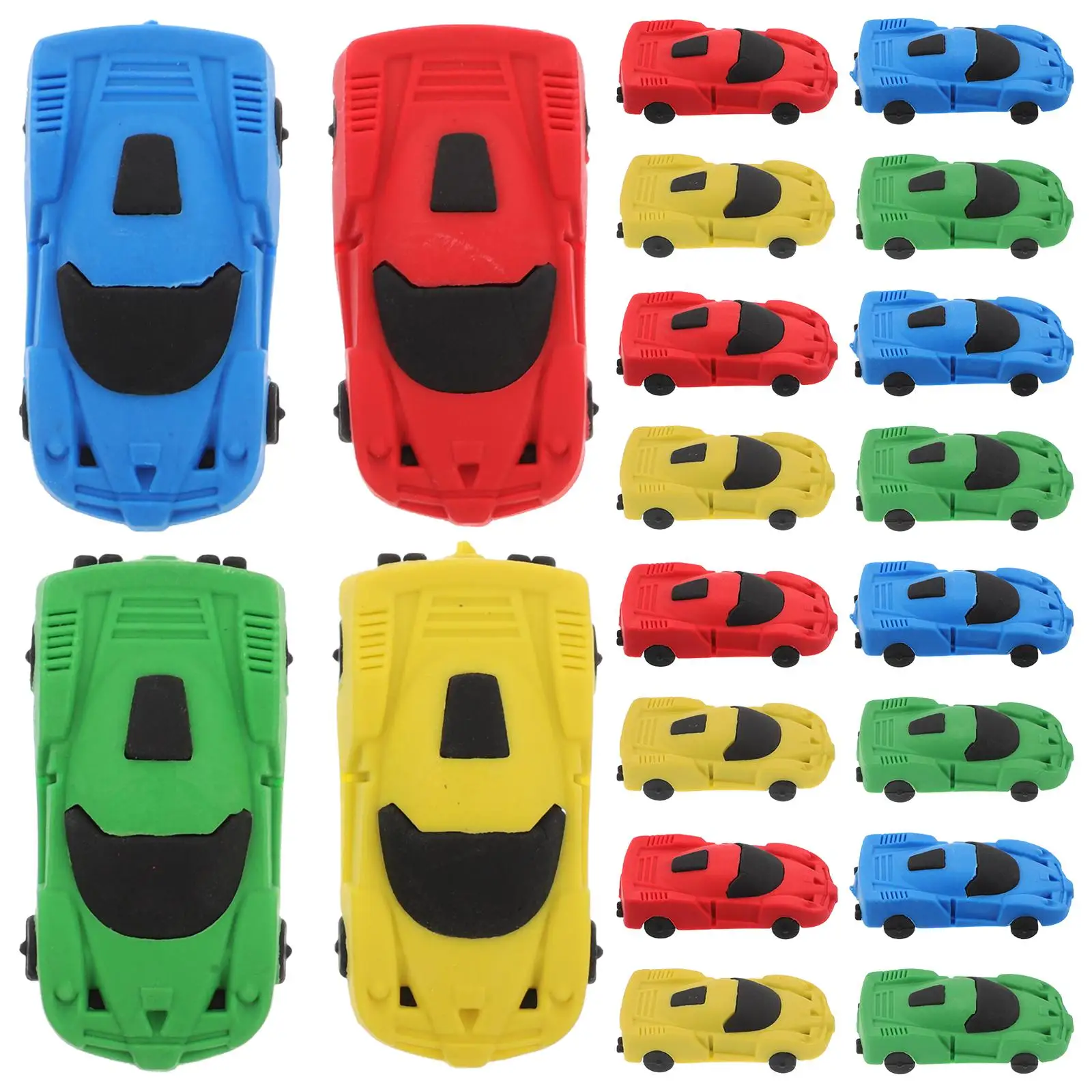 20pcs Car Shaped Erasers Safe Material Cartoon Design Kids Pencil Erasers School Supplies Gifts Toys Collectibles Student
20pcs Car Shaped Erasers Safe Material Cartoon Design Kids Pencil Erasers School Supplies Gifts Toys Collectibles Student