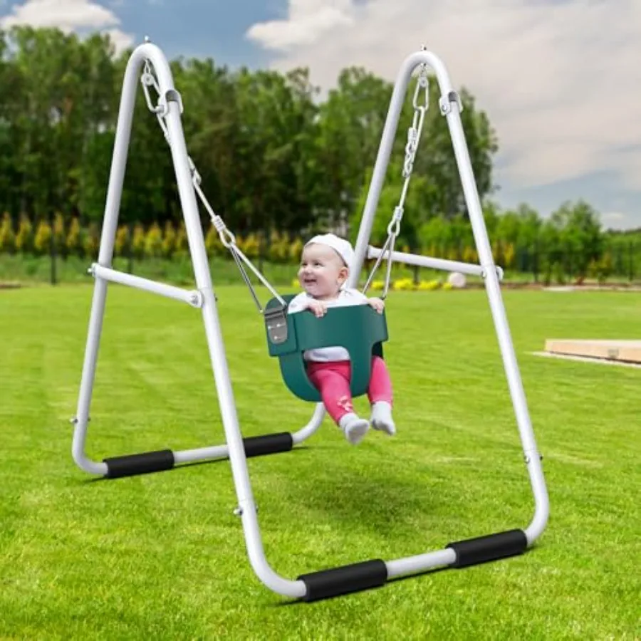 Детские качели с подставкой, усиленные, для дома и улицы, с сиденьем-ведром, складной металлический каркас, до 25 кг
Детские качели с подставкой, усиленные, для дома и улицы, с сиденьем-ведром, складной металлический каркас, до 25 кг