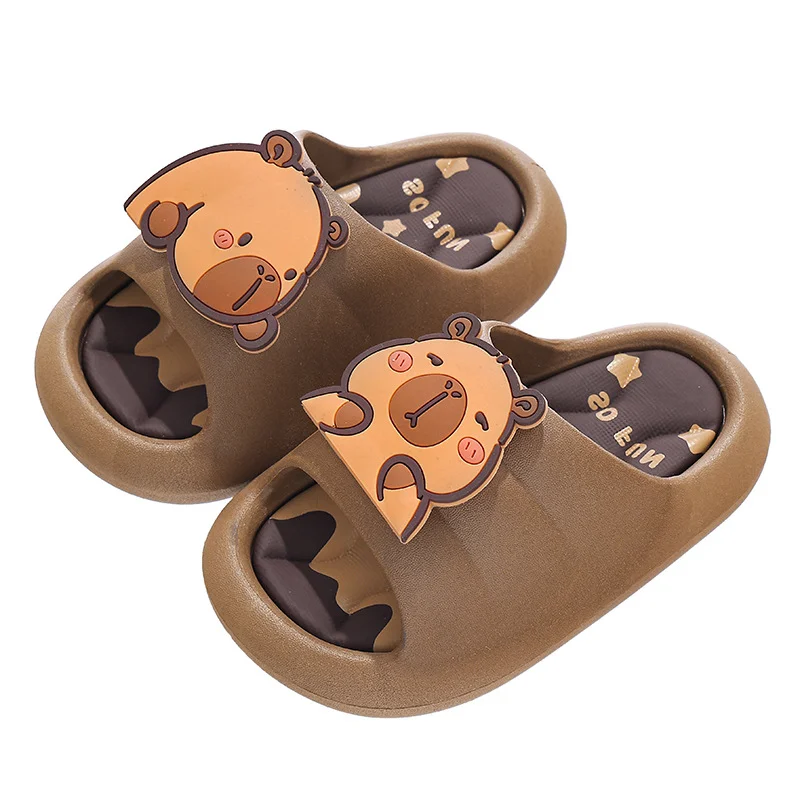 Детские тапочки Capybara с рисунком медведя Capibara Babouche, летние домашние сандалии для девочек и мальчиков, мягкие нескользящие пляжные шлепанцы, обувь для малышей
Детские тапочки Capybara с рисунком медведя Capibara Babouche, летние домашние сандалии для девочек и мальчиков, мягкие нескользящие пляжные шлепанцы, обувь для малышей