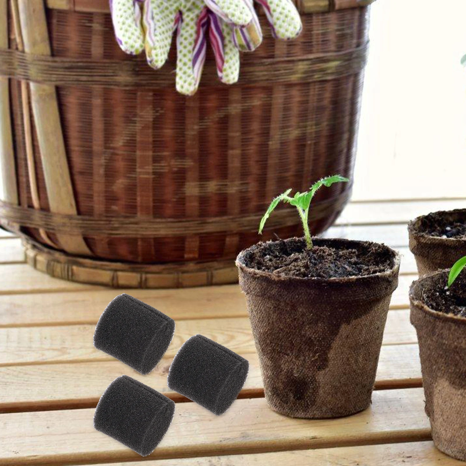 100pcs Hydroponic Sponge for Vegetable Planting Black 32mm Seedling Starter Soil Free Cultivation Balcony Garden Tools
100pcs Hydroponic Sponge for Vegetable Planting Black 32mm Seedling Starter Soil Free Cultivation Balcony Garden Tools