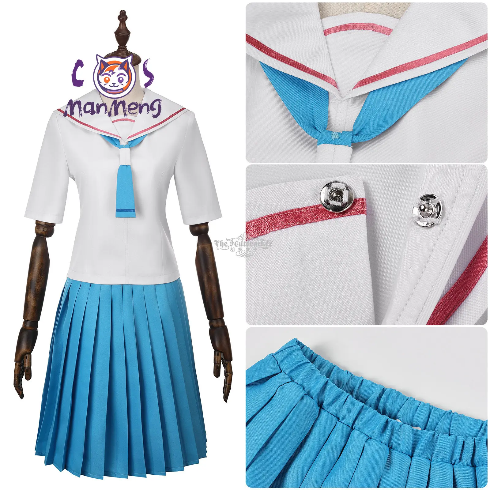 Anime Cosmic Princess Kaguya! Sakayori Iroha Cosplay Costume Girl JK Sailor Dress Tie Shirt Halloween Party sweet and cute Set
Anime Cosmic Princess Kaguya! Sakayori Iroha Cosplay Costume Girl JK Sailor Dress Tie Shirt Halloween Party sweet and cute Set