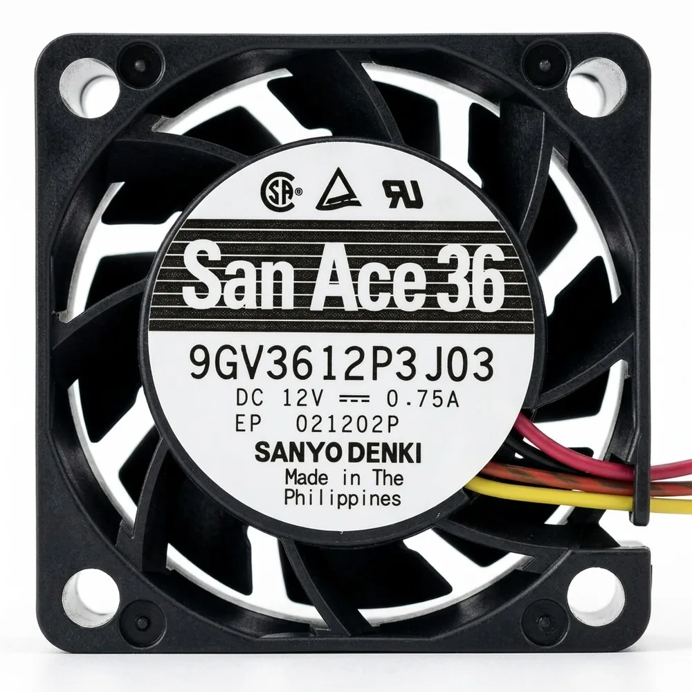 For Sanyo 9GV3612P3J03 DC12V 0.75A 3.6CM 4-Wire High Airflow Cooling Fan
For Sanyo 9GV3612P3J03 DC12V 0.75A 3.6CM 4-Wire High Airflow Cooling Fan