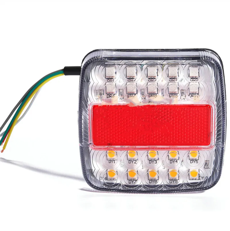 2X 12V 20LED Truck Tail Light Turn Signal Indicator Brake Stop Lamp White lampshade waterproof and dustproof Number Plate Light
2X 12V 20LED Truck Tail Light Turn Signal Indicator Brake Stop Lamp White lampshade waterproof and dustproof Number Plate Light