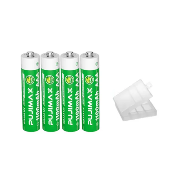 PUJIMAX 4-40PCS 1.2v Size AAA 1100mAh R03 100% original NiMH Rechargeable For Temperature Gun Remote Control Mouse Toy batteries
PUJIMAX 4-40PCS 1.2v Size AAA 1100mAh R03 100% original NiMH Rechargeable For Temperature Gun Remote Control Mouse Toy batteries