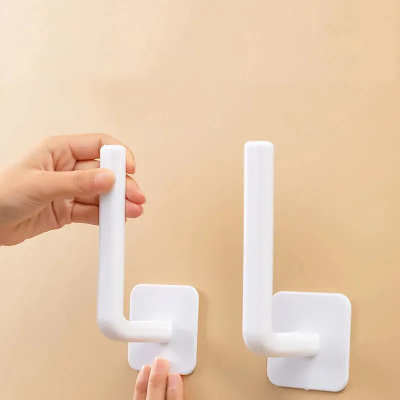 2-Pack L-Shaped No-Drill, Invisible Hooks | Multi-Purpose Strong Adhesive Hooks | Kitchen Dish Towel Hooks for the Lazy
2-Pack L-Shaped No-Drill, Invisible Hooks | Multi-Purpose Strong Adhesive Hooks | Kitchen Dish Towel Hooks for the Lazy