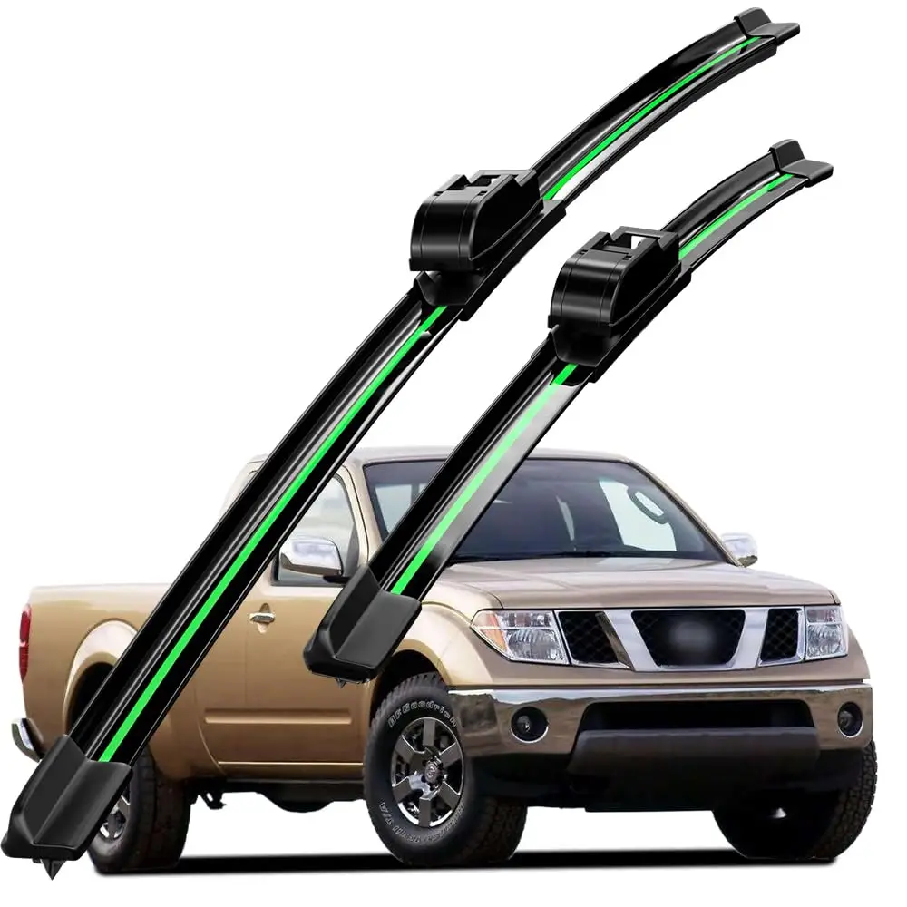 24 Inch And 18 Inch All Season Front Windshield Wiper Blades For Nissan Frontier 2005-2023 Driver And Passenger Side Set
24 Inch And 18 Inch All Season Front Windshield Wiper Blades For Nissan Frontier 2005-2023 Driver And Passenger Side Set