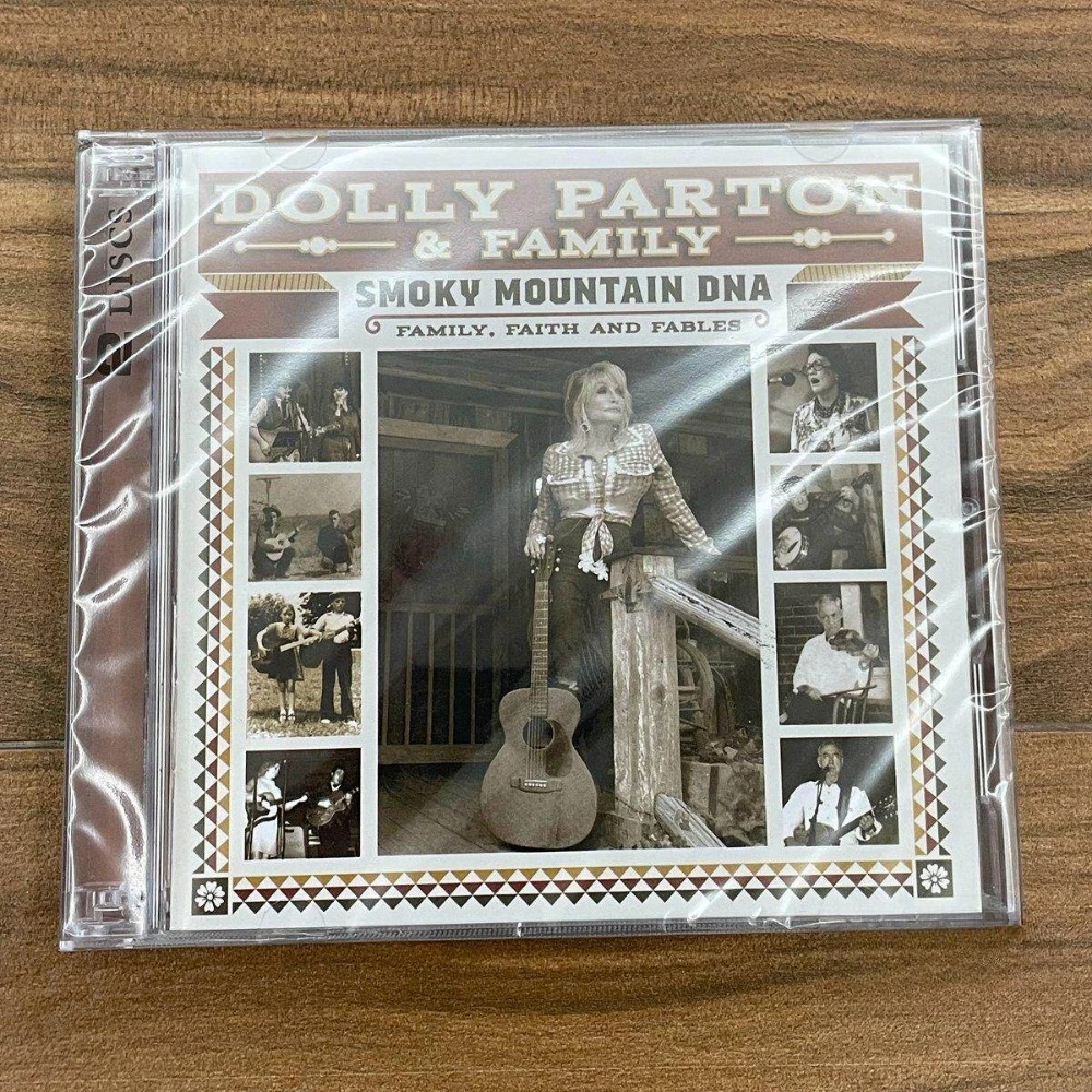Dolly Parton Smoky Mountain DNA 2CD Family Faith Fables 2024 New Album Bluegrass Gospel Folk Sealed Legacy Collection
Dolly Parton Smoky Mountain DNA 2CD Family Faith Fables 2024 New Album Bluegrass Gospel Folk Sealed Legacy Collection