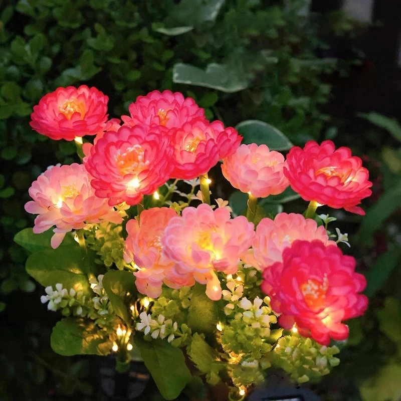 Solar LED Simulation Snow Lotus Lawn Lamp for Summer Party Holiday Home Outdoor Patio Decoration Wedding Garden Flower Lights
Solar LED Simulation Snow Lotus Lawn Lamp for Summer Party Holiday Home Outdoor Patio Decoration Wedding Garden Flower Lights