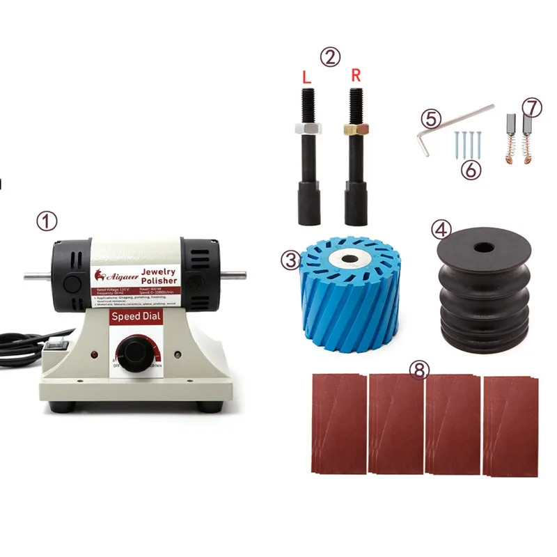 220V/110V Leather Edge Polisher - Desktop Grind Machine For Veg Tanned Leather , Manual Burnishing Tool For Craft Workshop
220V/110V Leather Edge Polisher - Desktop Grind Machine For Veg Tanned Leather , Manual Burnishing Tool For Craft Workshop