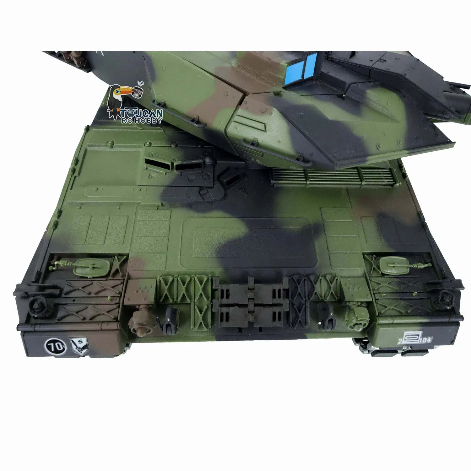 Heng Long 1/16 7.0 Leopard2A6 RC Tank 3889 Barrel Recoil Metal Tracks W/ Rubbers Ready to Run Panzer Model TH17593
Heng Long 1/16 7.0 Leopard2A6 RC Tank 3889 Barrel Recoil Metal Tracks W/ Rubbers Ready to Run Panzer Model TH17593