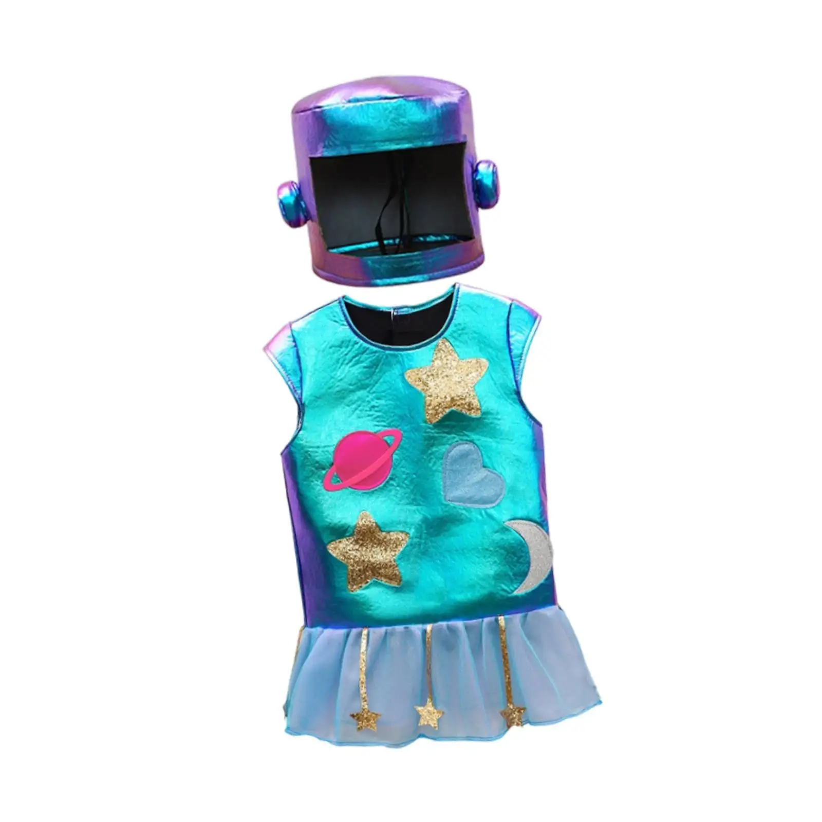Kids Astronaut Costume Accessory,Party Favor Spaceman Supplies Masquerade for Indoor Outdoor Show Kindergarten Stage Performance
Kids Astronaut Costume Accessory,Party Favor Spaceman Supplies Masquerade for Indoor Outdoor Show Kindergarten Stage Performance