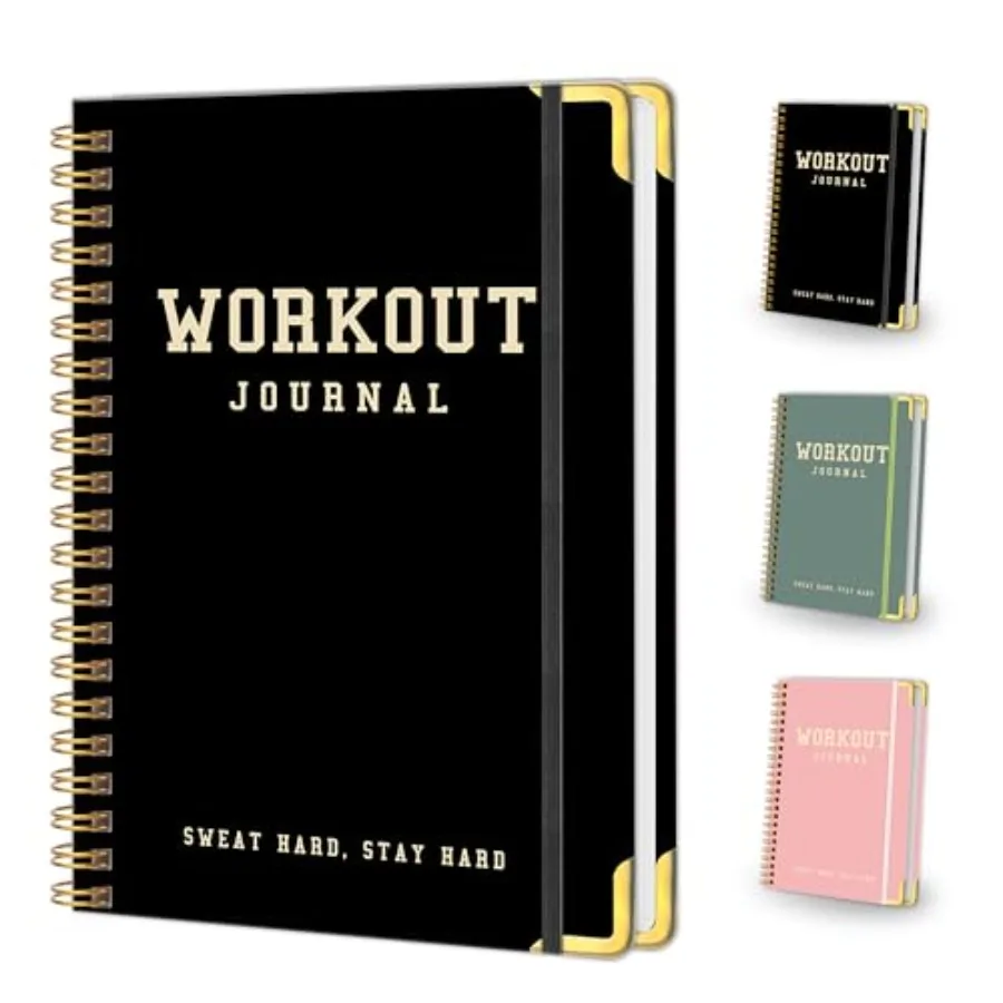 Fitness Workout Journal for Women and Men, A5 5.7" x 8.2" Workout Log Book Planner for Track Gym & Home Workouts, Track Progres
Fitness Workout Journal for Women and Men, A5 5.7" x 8.2" Workout Log Book Planner for Track Gym & Home Workouts, Track Progres