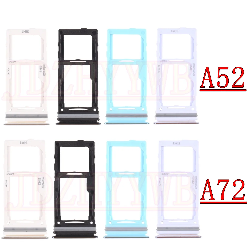 Dual Chip SIM Card Tray For Samsung Galaxy A52 4G 5G A525F A526B A526U A72 A725F Phone SIM2 Card Tray Part
Dual Chip SIM Card Tray For Samsung Galaxy A52 4G 5G A525F A526B A526U A72 A725F Phone SIM2 Card Tray Part